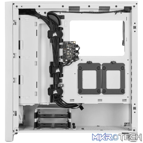 Corsair iCUE CC-9011232 4000D Airflow Tempered QL Edition Mid-Tower Gaming Case  White - Image 7